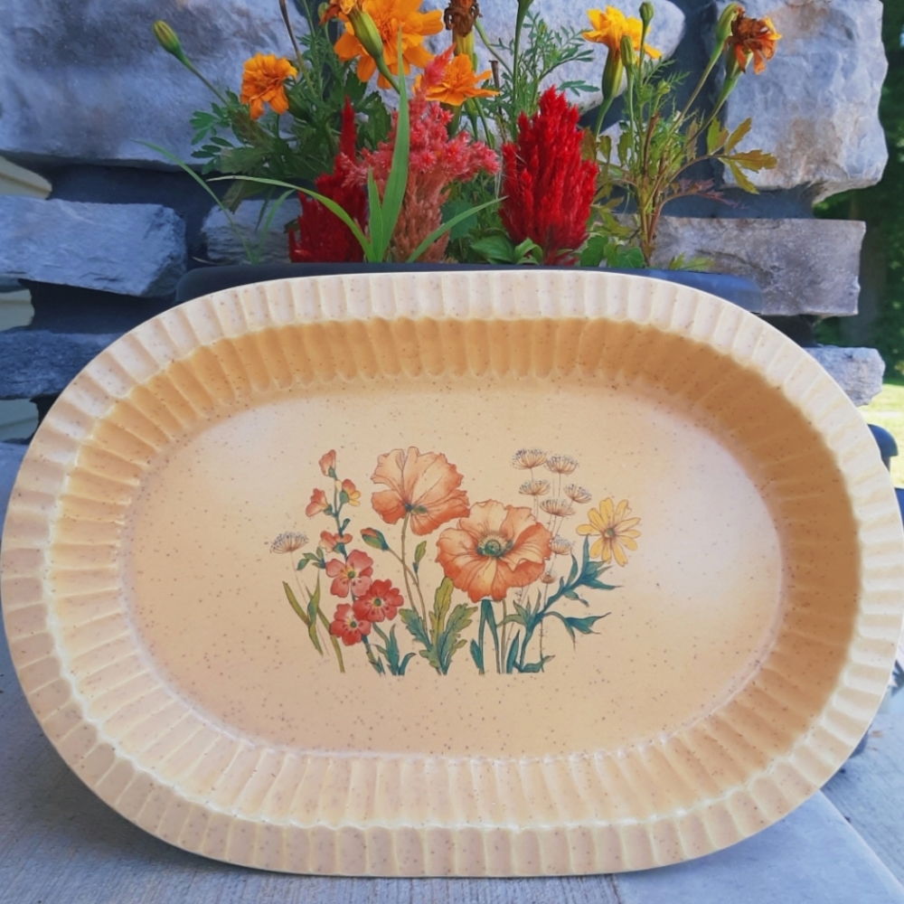 Treasure Craft Wildflowers Ovenware